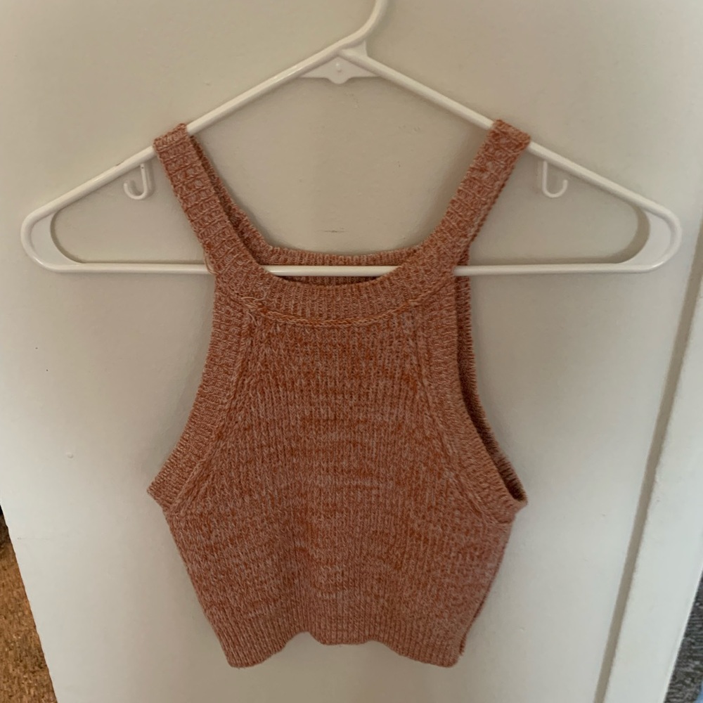 Sweater crop top